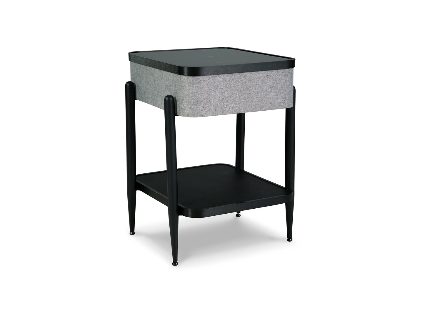 Jorvalee Built-In Speaker Accent Table with Wireless and USB charging