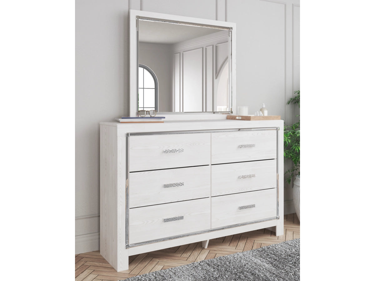 Altyra 6 Drawer Dresser and Mirror