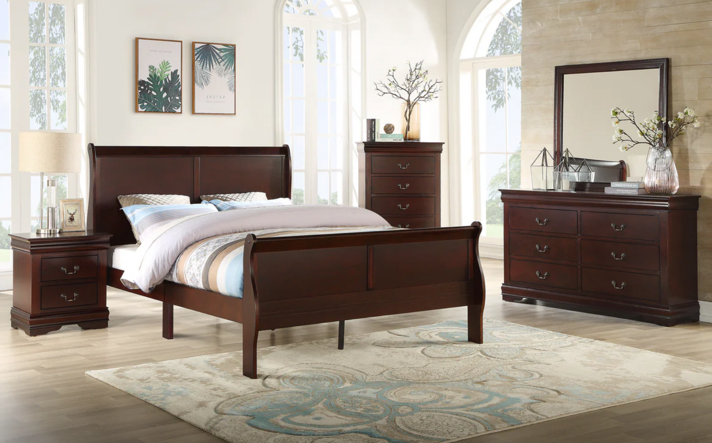 Louis Phillip Full Bed