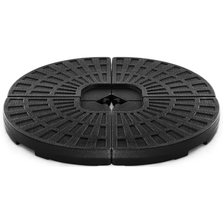 4 Plate Umbrella Base Stand for Patio