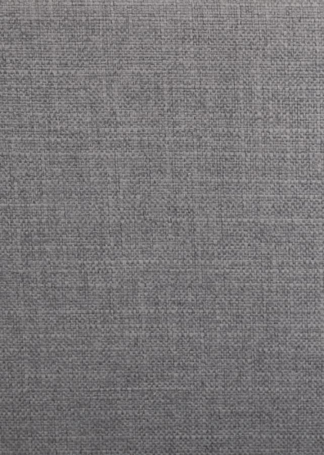 Camille Tall Tufted Bed Grey