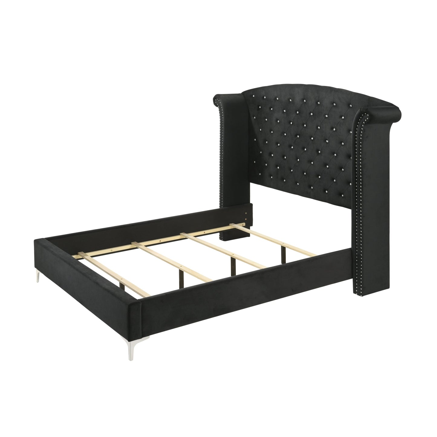 LUCINDA BEDROOM GROUP BLACK
