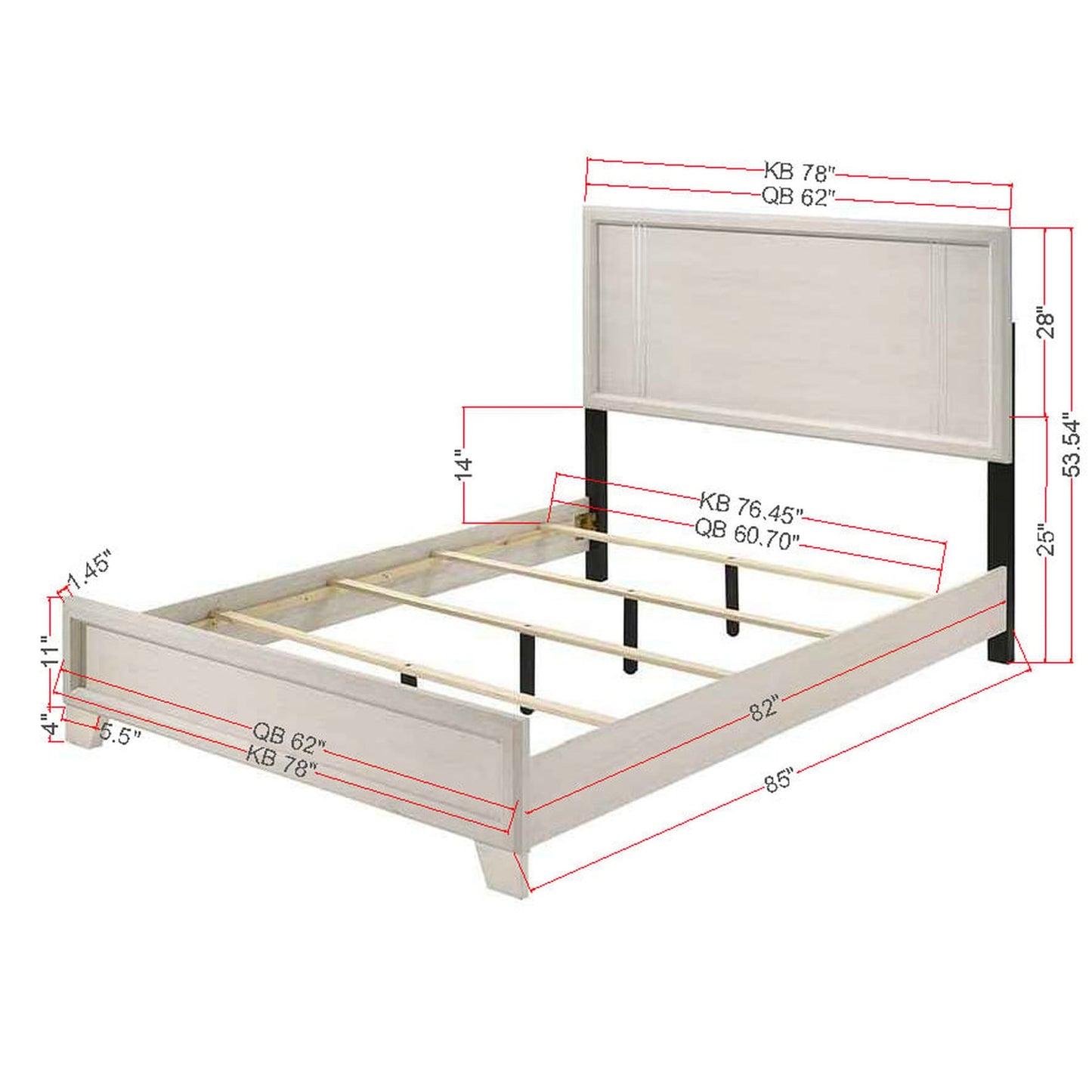 CHARLIE PANEL BED