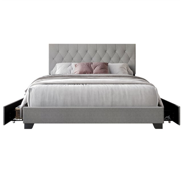 HH985 Platform Bed - Full, Queen, King