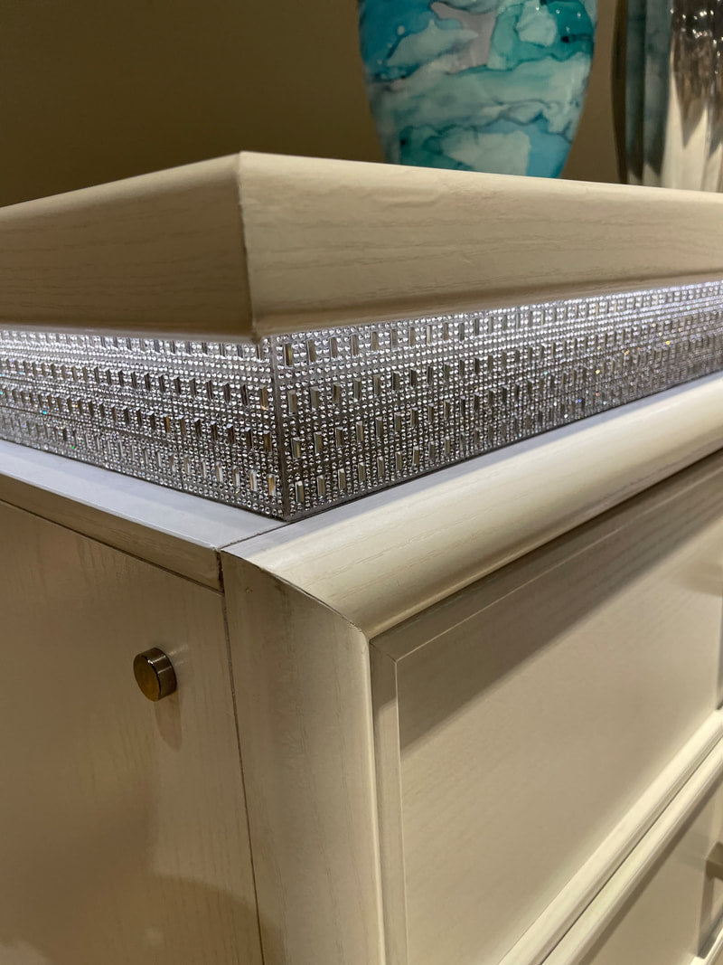 781 White - 5PC Bedroom Set Queen, King