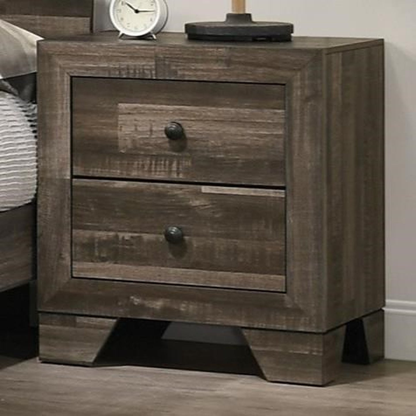 ATTICUS Rustic Nightstand