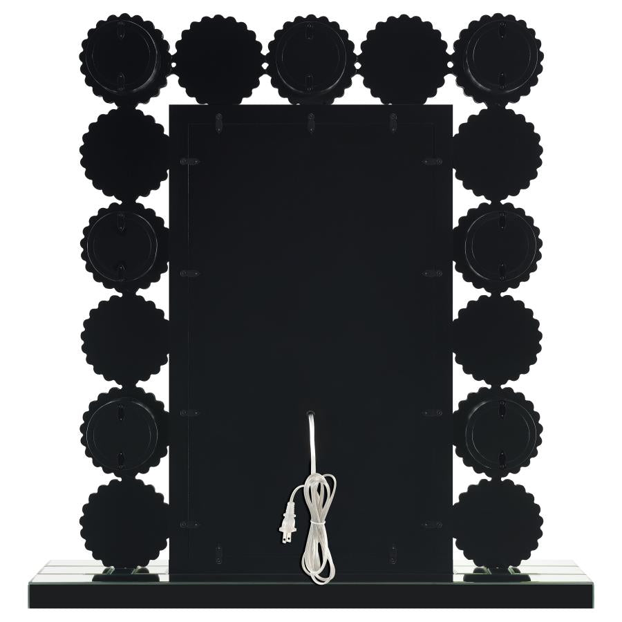 Aghes Rectangular Table Mirror With LED Lighting Mirror