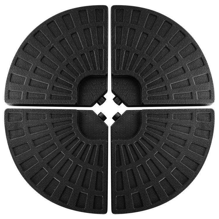 4 Plate Umbrella Base Stand for Patio