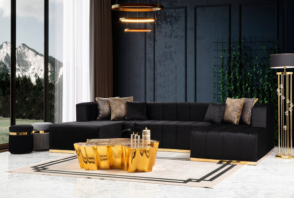 Elisha Gold Coffee Table
