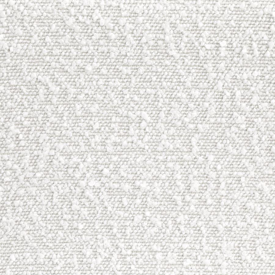 Ronea Boucle Upholstered Armless Curved Accent Chair Cream