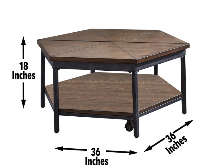 Ultimo 3 Piece Set (Lift-Top Cocktail & 2 End Tables)