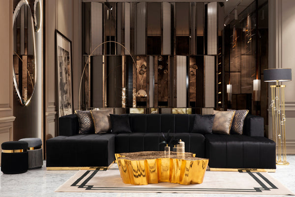Elisha Gold Coffee Table