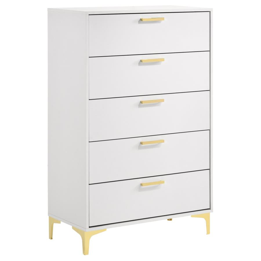 Kendall 5-piece Bedroom Set White