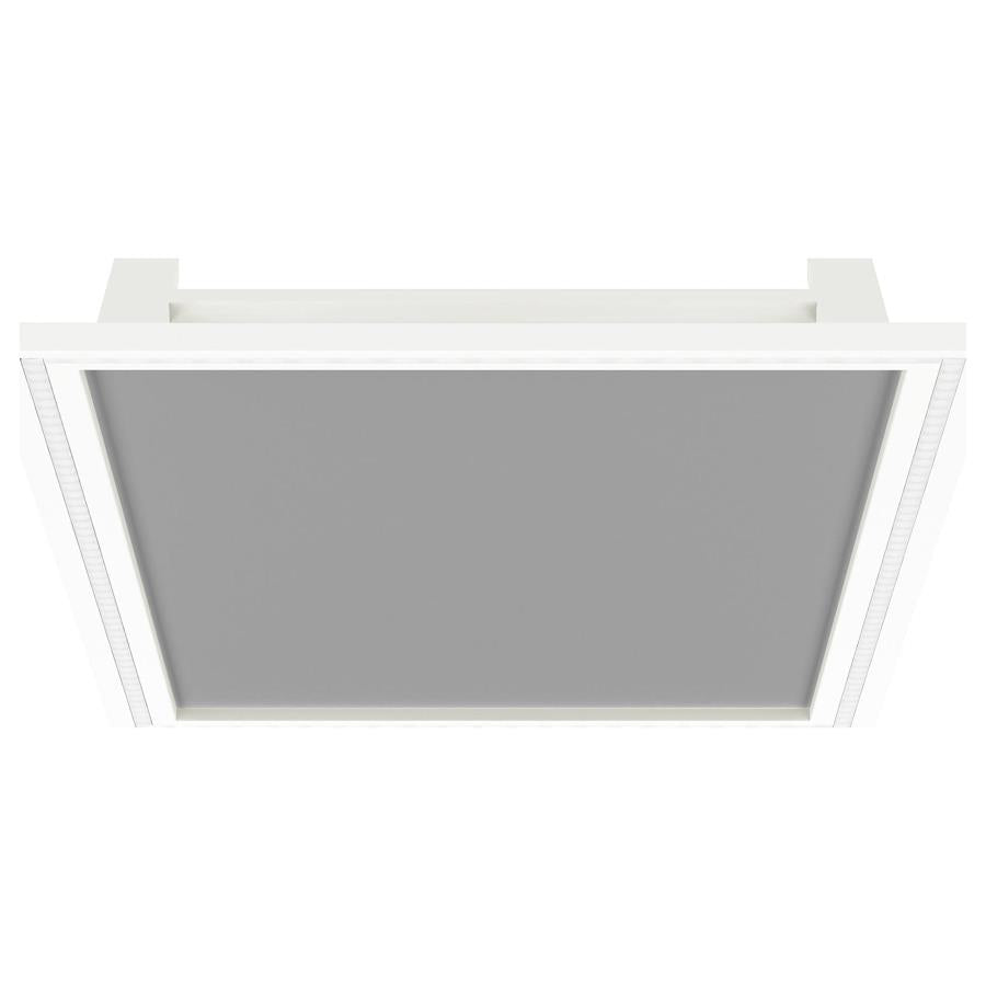 Windrose Full Length Floor Standing Tempered Mirror with LED Lighting White