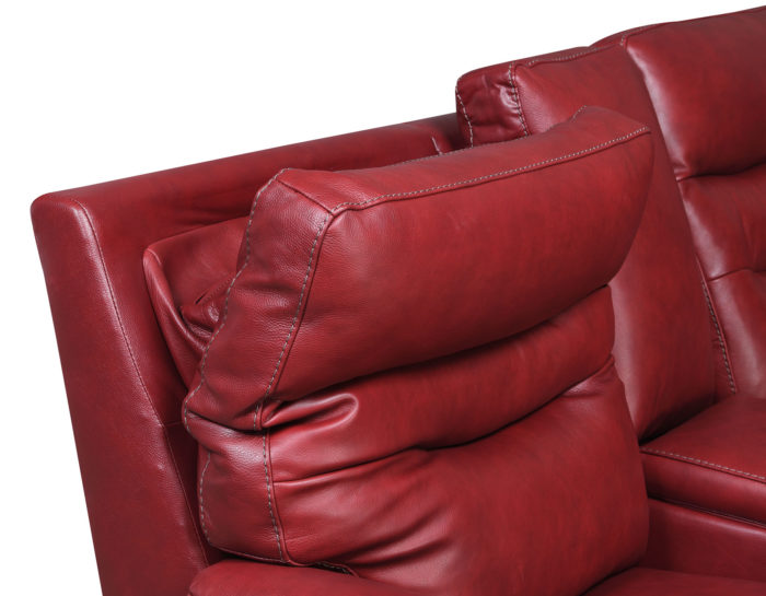 Fortuna Dual-Power Leather Recliner