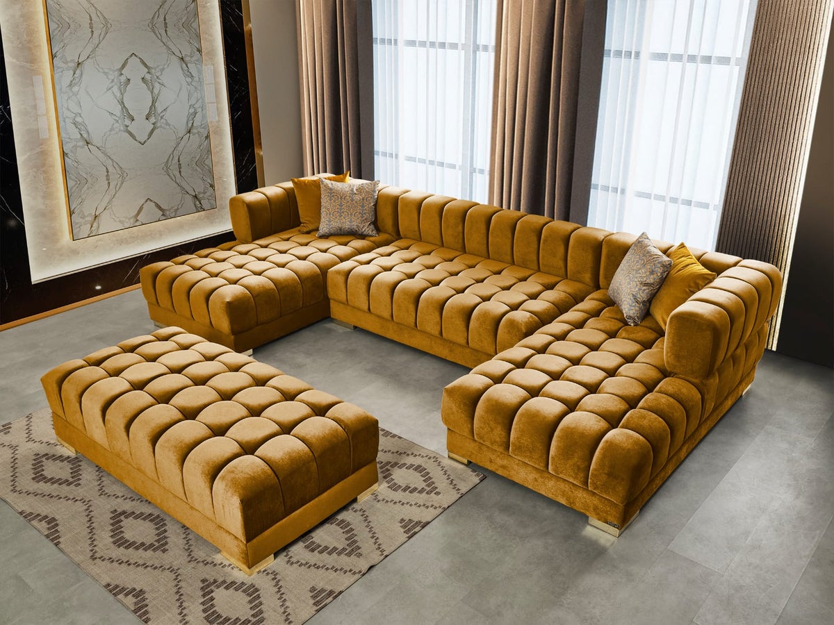Ariana Rectangle Ottoman