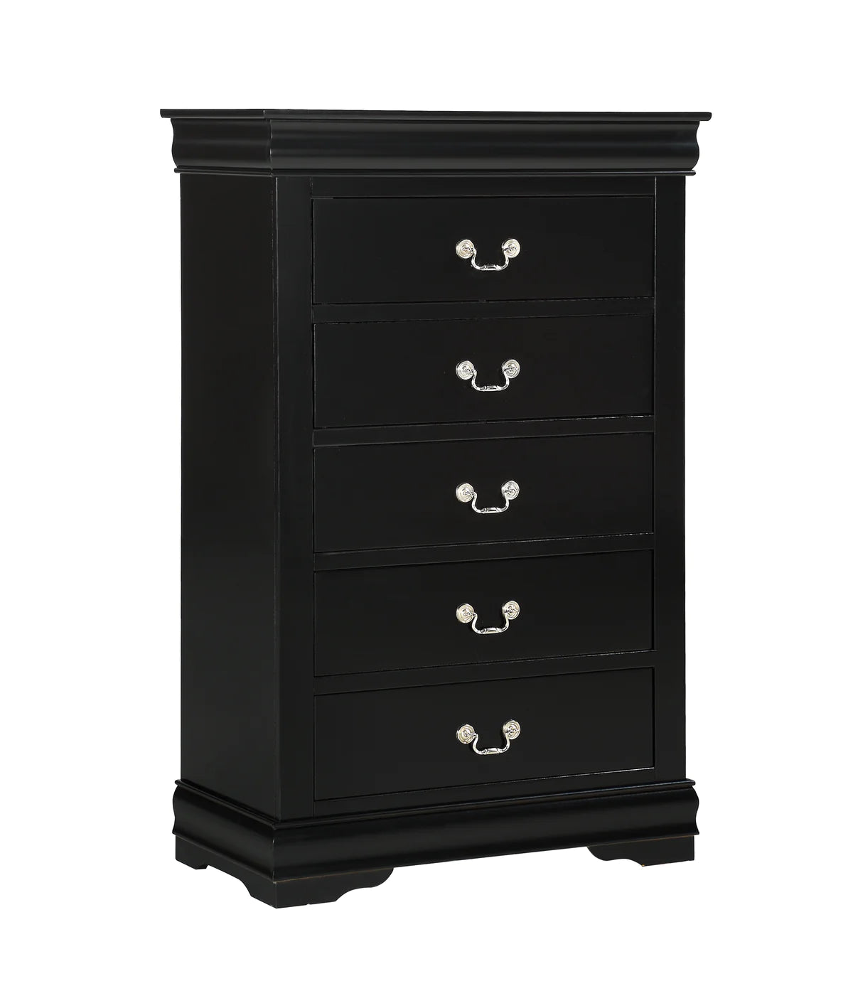 Louis Philip Queen Bedroom set Black