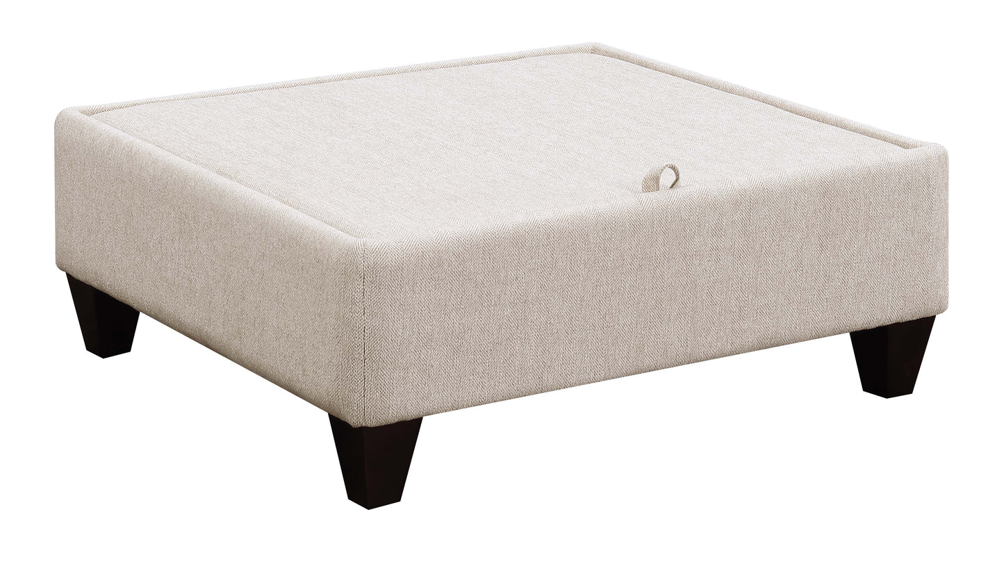 Scott Living Montgomery Transitional Cream Sectional Reversible Chaise_7