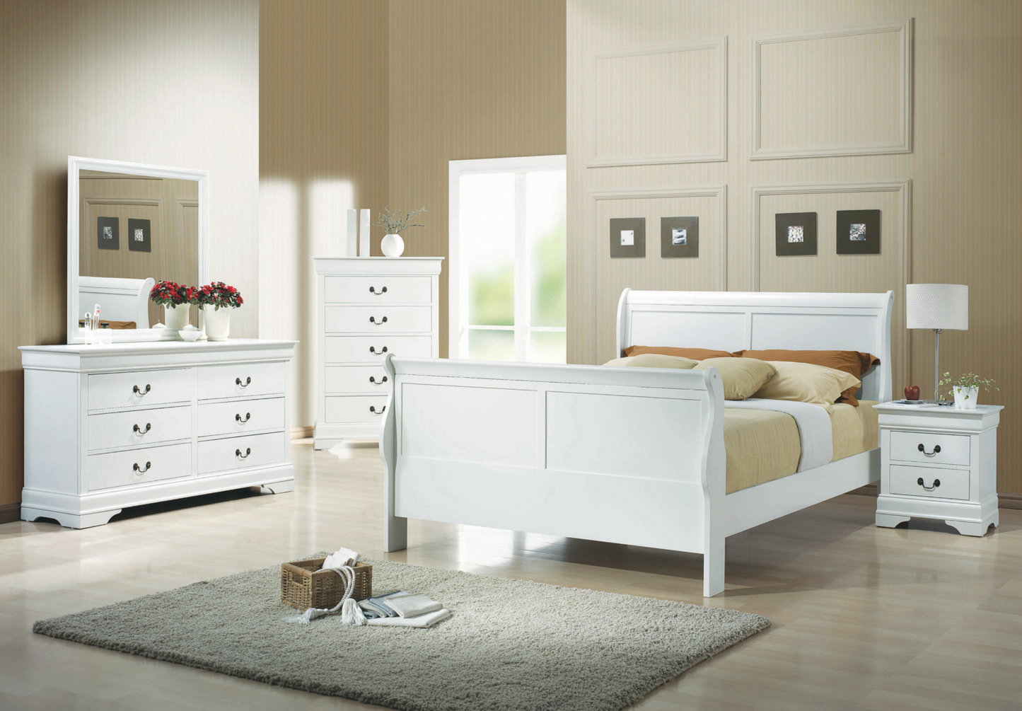 Louis Phillip Full Bed