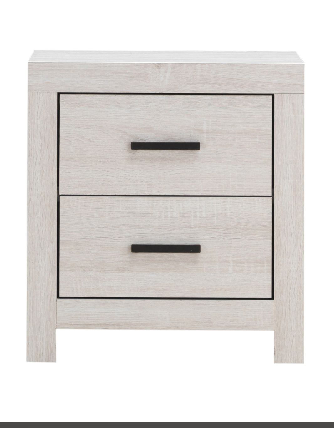 Brandtford 2-Drawer Nightstand Coastal White