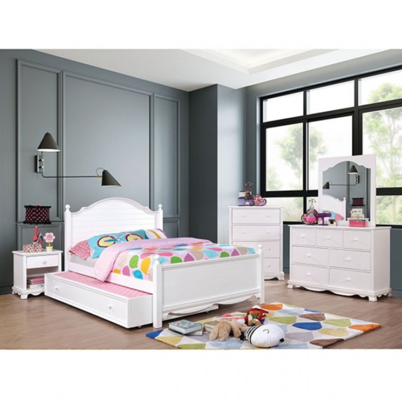 Dani Kids Twin Bedroom Set 6 pc
