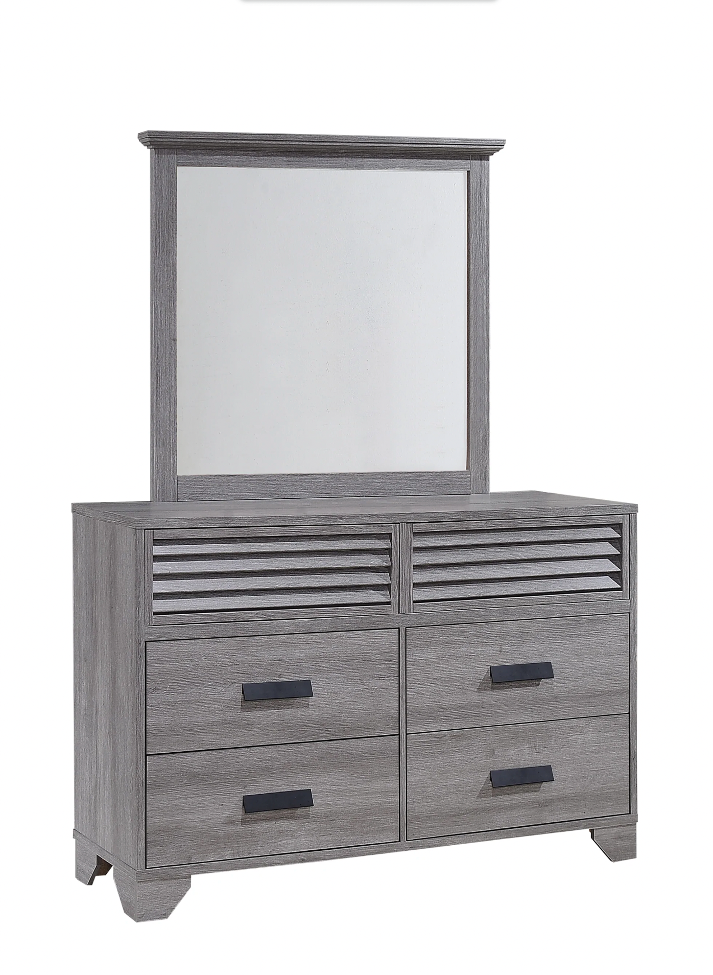 Sarter Gray Panel Queen Bedroom Set