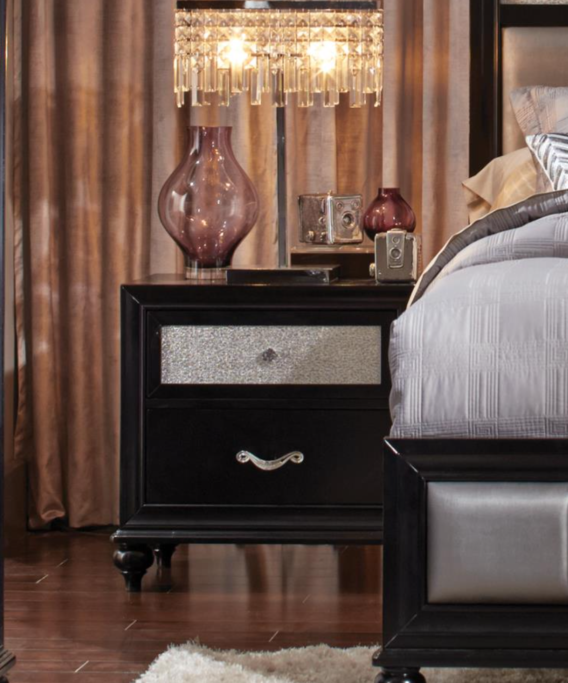 Barzini 2-Drawer Nightstand