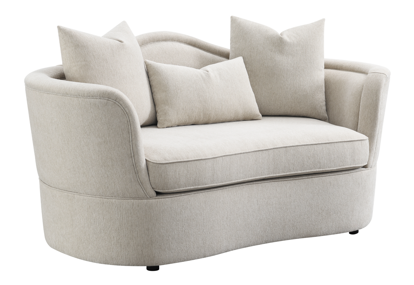 Kamilah Upholstered Living Room With Camel