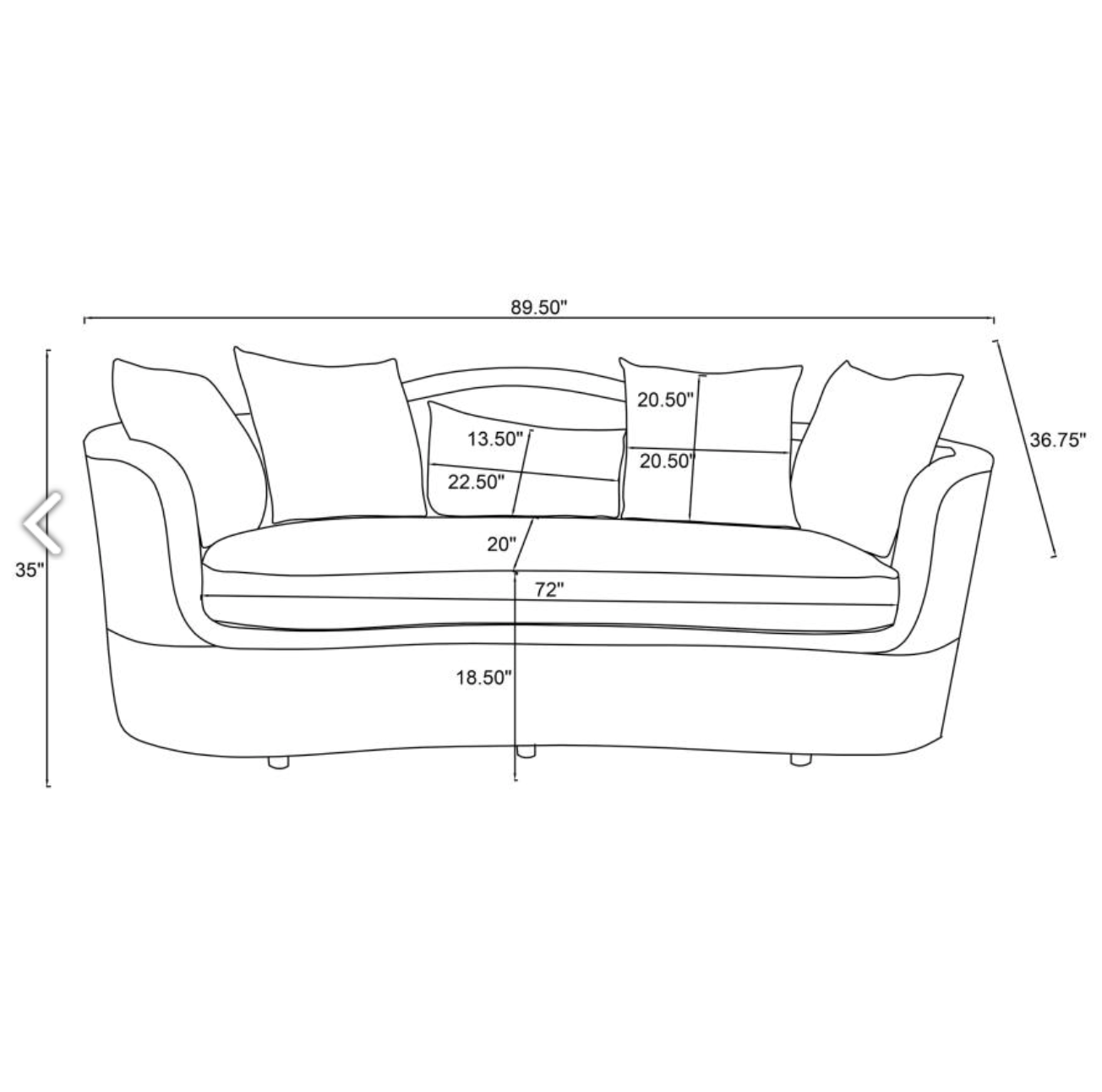 Kamilah Upholstered Living Room With Camel