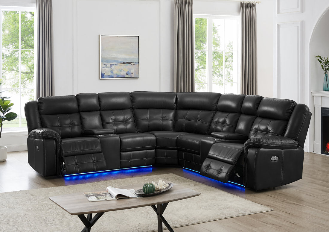 Amazon Power Reclining Sectional
