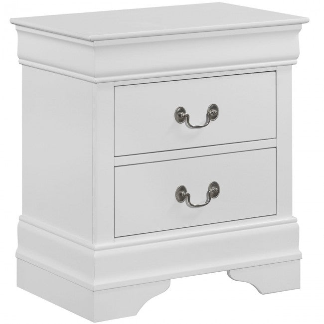 Louis Philip Queen Bedroom Set White