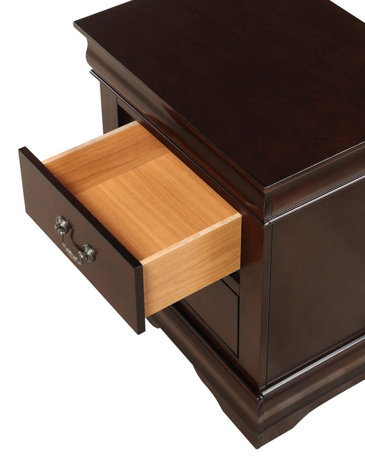 Louis Philip 2-drawer Nightstand Cherry