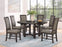 JEFFRIES 5 PIECE DINING GROUP