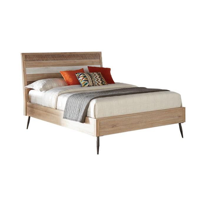 Marlow Platform Bed Rough Sawn Multi