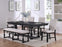 Regent Charcoal Black Dining Set