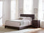 Dorian 5-piece Bedroom Set Brown and Dark Cocoa