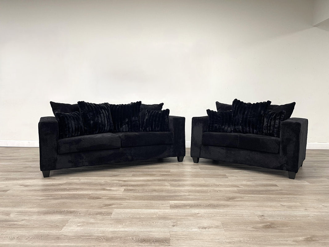 410-2PC Sofa and Loveseat Set