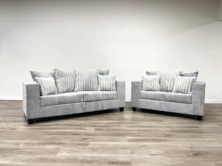 410-2PC Sofa and Loveseat Set