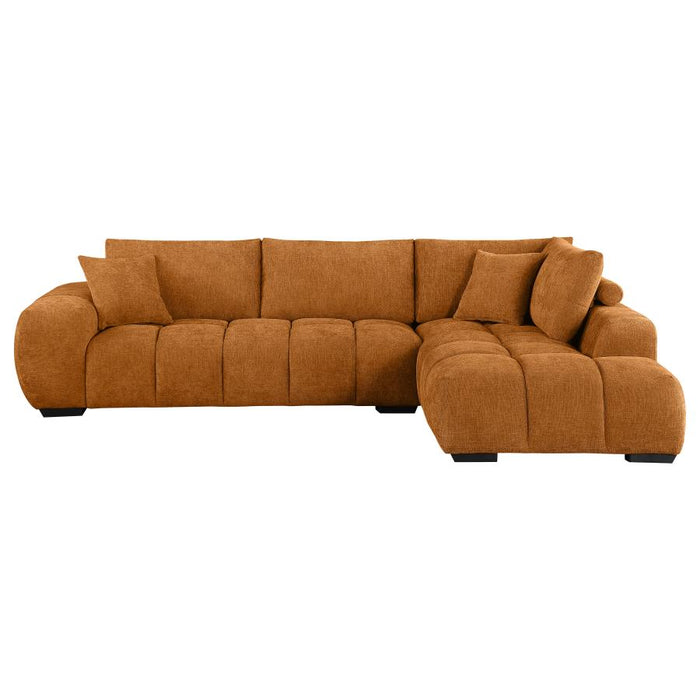 Camacho Upholstered Chaise Sectional Sofa