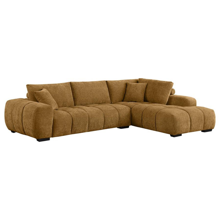 Camacho Upholstered Chaise Sectional Sofa