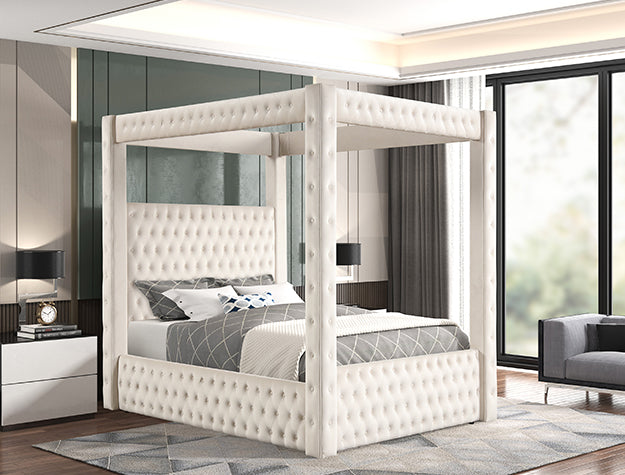 5114BK ANNABELLE CANOPY BED