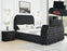 NATALIA BED W/FIREPLACE,TV LIFT BK