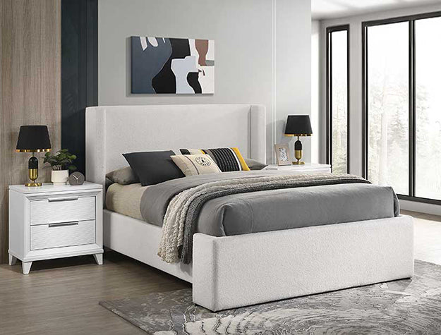 PORTIA WHITE BED