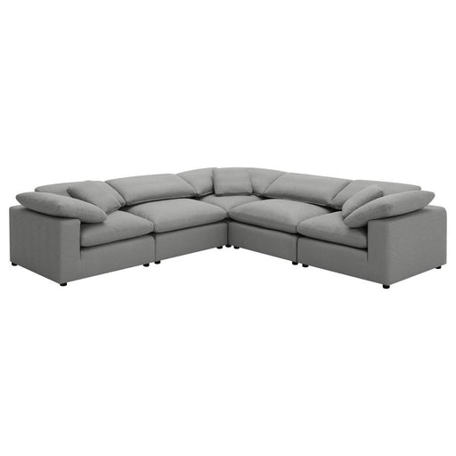 Raleigh 5-piece Boucle Upholstered Modular Sectional