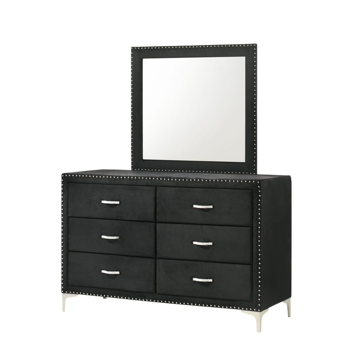 LUCINDA BEDROOM GROUP BLACK