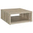 Frisco Square Engineered Wood Coffee Table Distressed Pine