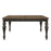 HILARA DINING TABLE (18" LEAF)