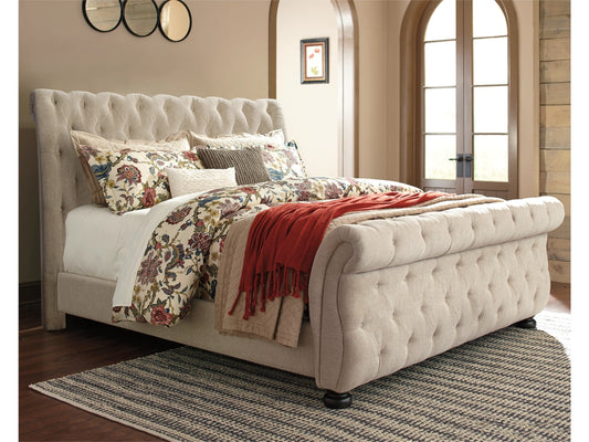 Willenburg  Upholstered Sleigh Bed
