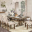 JULIA 9 PIECE DINING SET