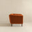 Addison Lounge Chair (Burnt Orange Velvet)